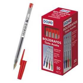 Bolígrafos BOLIGRAFO DOHE BASIC 1.0 mm ROJO