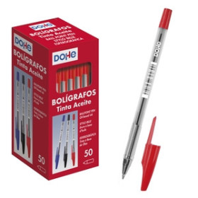 Bolígrafos BOLIGRAFO DOHE 1.0 mm ROJO
