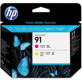 Originales inkjet CABEZAL INKJET HP C9461A Nº91 DESIGNJET Z6100 MAGENTA  y AMARILLO