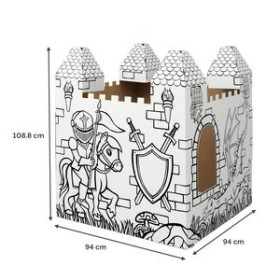 Juegos tradicionales CAJA BANKERS BOX PARA PINTAR CARTON ECOLOGICO CASTILLO