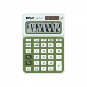 Calculadoras de bolsillo CALCULADORA de BOLSILLO DOHE 12 DIGITOS VERDE