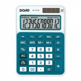 Calculadoras sobremesa CALCULADORA SOBREMESA DOHE 12 DIGITOS AZUL