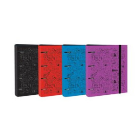 Carpebloc CARPEBLOC MARIOLA POLYFOAM A4 4 an. MIXTAS 40mm con RECAMBIO 100 hj. 90g SURTIDO HOLA (4 col.) EXPOSITOR de 10