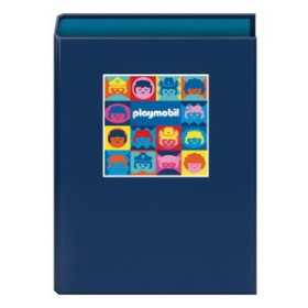 Carpetas de anillas CARPETA de ANILLAS DOHE PLAYMOBIL CARTON FORRADO Fº 4 an.MIXTAS 40mm