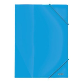 Carpetas de gomas CARPETA de GOMAS y SOLAPAS DOHE A4 PP OPACO AZUL