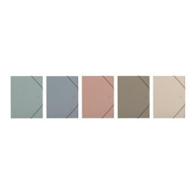 Carpetas de gomas CARPETA de GOMAS y SOLAPAS OXFORD FOREST POLYFOAM 50% RECICLADO A4+ SURTIDO (5 col.)