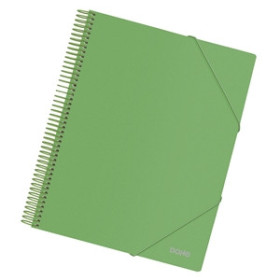 Carpetas de fundas (tarifarios) CARPETA FUNDAS (TARIFARIO) DOHE ESPIRAL PP OPACO A4 30 F. VERDE