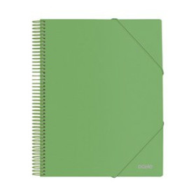 Carpetas de fundas (tarifarios) CARPETA FUNDAS (TARIFARIO) DOHE ESPIRAL PP OPACO A4 40 F. VERDE