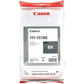 Originales inkjet CARTUCHO INKJET CANON PFI-107BK IMAGEPROGRAF IPF670/IPF680/IPF685/IPF770/IPF780/IPF785 NEGRO 130 ML.(6705B001)