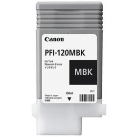 Originales inkjet CARTUCHO INKJET CANON PFI-120MBK NEGRO MATE TM-200/205/300/305 130 ML (ref. 2884C001)