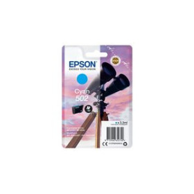 Originales inkjet CARTUCHO INKJET EPSON T02V240 Nº502 EXPRESSION HOME XP-5100/5105 WF-2560DWF/2865DWF CYAN 165 PÁG.