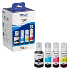 Originales inkjet CARTUCHO INKJET EPSON T03R640 Nº102 ECO TANK ET-2700/2750/3700/3750/4750 MULTIPACK