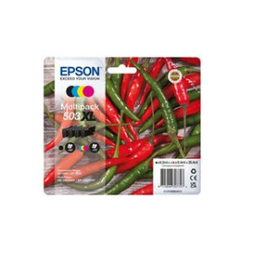 Originales inkjet CARTUCHO INKJET EPSON T09R640 Nº503XL WORKFORCE WF-2960dwf/WF-2965dwf/XP-5205 Pimiento MULTIPACK 4 COLORES