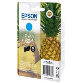 Originales inkjet CARTUCHO INKJET EPSON T10G240 Nº604  XP-2200/WF-2910DWF 2.4ml CIAN