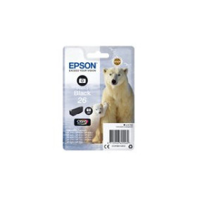 Originales inkjet CARTUCHO INKJET EPSON T261140 Nº26 XP-510/520/600/605/610/615/620/625/700/710/720/800/810/820 NEGRO 4