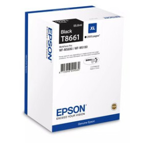 Originales inkjet CARTUCHO INKJET EPSON T8661 WF-M5190DW/M5690DWF NEGRO XL