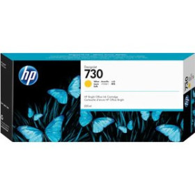 Originales inkjet CARTUCHO INKJET HP P2V70A Nº730 DESIGNJET T1600/T1700/T2600 AMARILLO 300ML