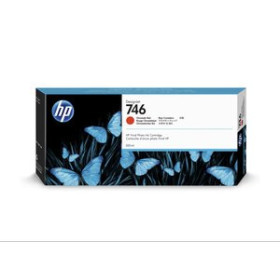 Originales inkjet CARTUCHO INKJET HP P2V81A Nº746 DESIGNJET Z6/Z9 ROJO 300 ML
