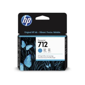 Originales inkjet CARTUCHO INKJET HP 3ED67A Nº712 DESINGNJET T200/T600 CIAN 29 ML.