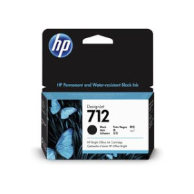 Originales inkjet CARTUCHO INKJET HP 3ED70A Nº712 DESINGNJET T200/T600 NEGRO 38 ML.