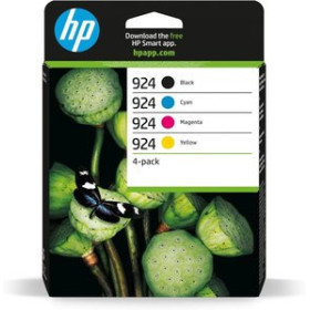 Originales inkjet CARTUCHO INKJET HP 6C3Z1NE Nº924 OFFICEJET/PRO 8120 & 8130 SERIES PACK de 4 COLORES