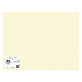 Cartulinas CARTULINA 50x65 DOHE 180g CREMA PAQUETE de 25