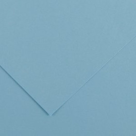 Cartulinas CARTULINA 70x100cm CANSON COLORLINE 220g LISO/FINO AZUL CIELO PAQUETE de 25