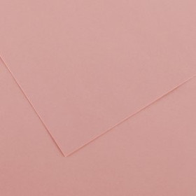 Cartulinas CARTULINA 70x100cm CANSON COLORLINE 220g LISO/FINO ROSA PAQUETE de 25