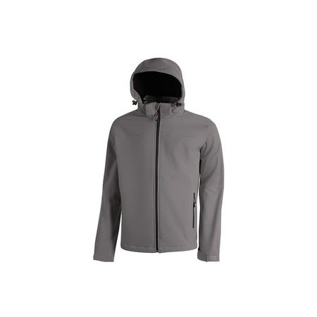Chaquetas CAZADORA U-POWER SOFTSHELL KYRA TALLA L GRIS