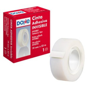 Cintas adhesivas CINTA ADHESIVA DOHE INVISIBLE rollo 33x19