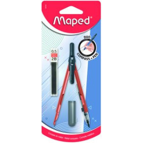 Compases COMPAS MAPED COMPASS-PEN SURTIDO BLISTER de 1 (portaminas que se convierte en compas)