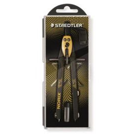 Compases COMPAS STAEDTLER NORIX 555 01 CON TUBO MINAS AMARILLO