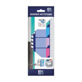 Carpebloc COMPLEMENTO OXFORD EUROPEANBINDER REGLA MARCA PAGINAS CON STICKERS