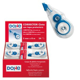 Correctores en cinta CORRECTOR CINTA DOHE AZUL 5 mm x 8 m