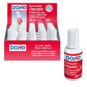 Correctores líquidos en frasco CORRECTOR LIQUIDO FRASCO DOHE 20 ml