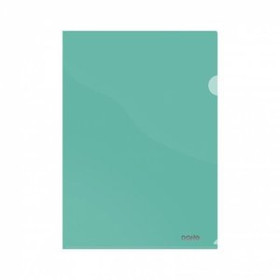 Dosieres ángulo recto DOSIER ANGULO RECTO DOHE PP CRISTAL 120µ A4 VERDE PAQUETE de 10