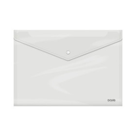 Dosieres sobre y bolsas cremallera DOSIER SOBRE DOHE PP BROCHE Fº+ APAISADO TRASLUCIDO CRISTAL