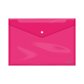 Dosieres sobre y bolsas cremallera DOSIER SOBRE DOHE PP BROCHE Fº+ APAISADO TRASLUCIDO ROSA