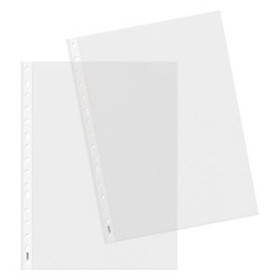 Fundas multitaladro FUNDA MULTITALADRO DOHE EXTRA PP 80µ PL.NJ. A4 16 TAL.RFZO. PAQUETE de 100