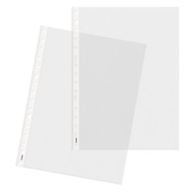 Fundas multitaladro FUNDA MULTITALADRO DOHE PREMIUM PP 80µ CRISTAL LISO A4 16 TAL.RFZO. PAQUETE de 100