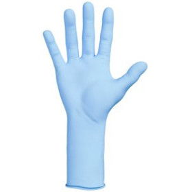 Protección GUANTE DESECHABLE NITRILO SANTEX GD24 AZUL TALLA M CAJA de 50