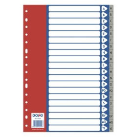 Índice numérico PP y PVC INDICE DOHE PP ALFABETICO Fº pestañas 1-20 16 taladros GRIS