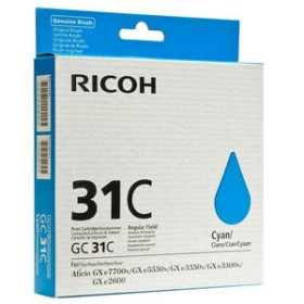 Originales inkjet INK JET RICOH  GC-31C GX3300 CIAN