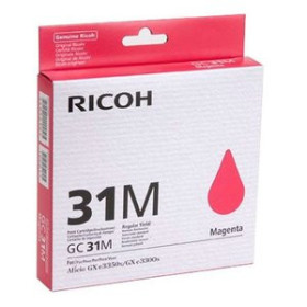 Originales inkjet INK JET RICOH  GC-31M GX3300 MAGENTA