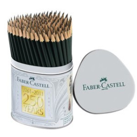 Lápices de grafito LAPIZ de GRAFITO FABER-CASTELL 9000 bote METAL de 144 HB