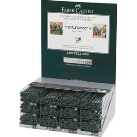 Lápices de grafito LAPIZ de GRAFITO FABER-CASTELL 9000 EXPOSITOR de 288