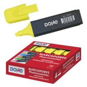 Marcadores flúor (tinta y gel) MARCADOR FLUOR DOHE AMARILLO