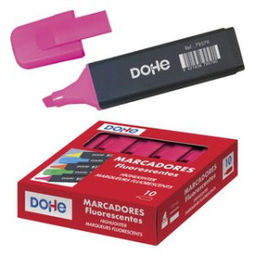 Marcadores flúor (tinta y gel) MARCADOR FLUOR DOHE ROSA