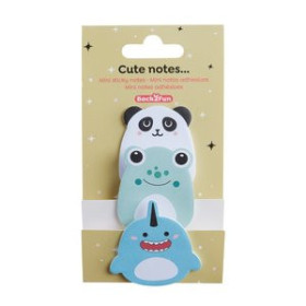 Agendas escolares MINI NOTAS ADHESIVAS BACK2FUN 60h (3 ud.) JOY