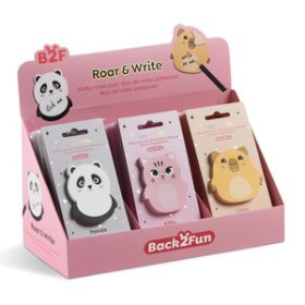 Agendas escolares NOTAS ADHESIVAS BACK2FUN SURTIDO EXPOSITOR DE 30